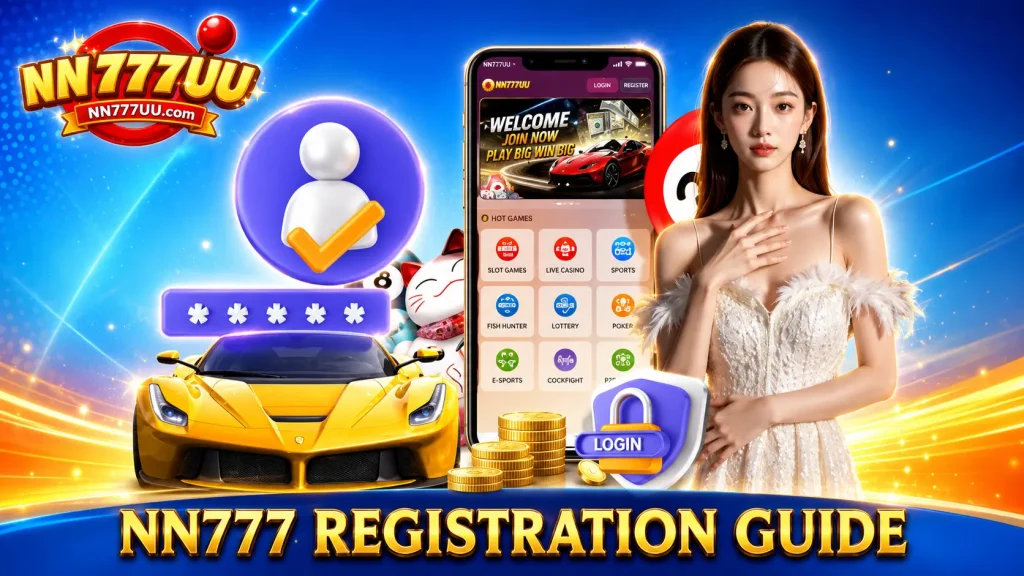 Step by Step Guide to NN777 NN777 Registration